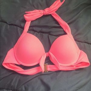 Hot pink bikini top